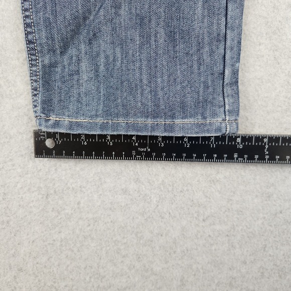 Levi's 514 Men's Jeans 30X30 Straight Fit Blue Sheen Denim CW4012 Blank Red Tab - Picture 8 of 12